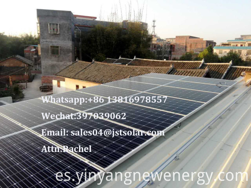 Mono paneles solares de 310W de alta calidad para el mercado de la India